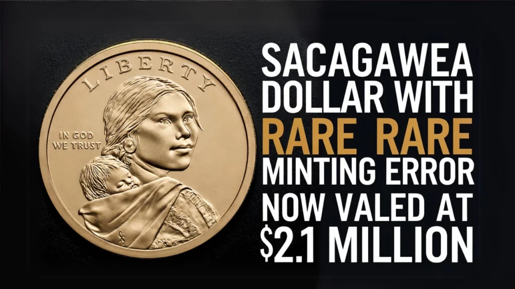 Sacagawea Dollar With Rare Minting (1)