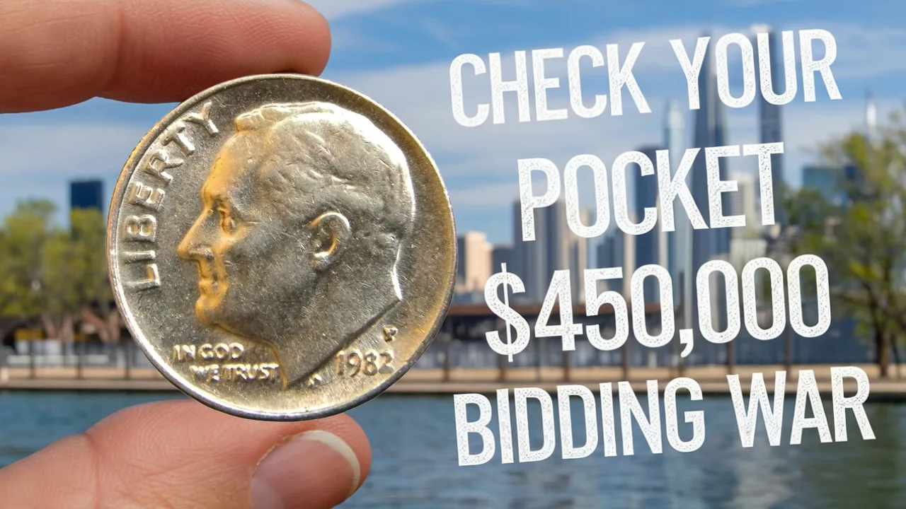 Misprinted Roosevelt Dime From 1982